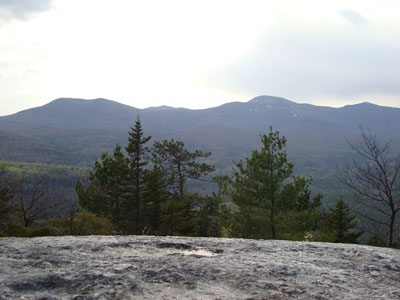 Eastman Mountain, South Baldface, and North Baldface as seen from Little Deer Hill - Click to enlarge