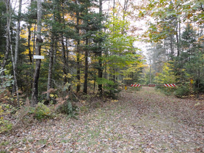 The Leach Link Trail trailhead