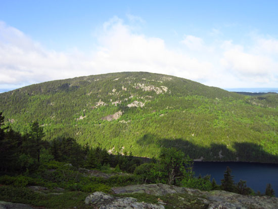 Mansell Mountain as seen from Beech Mountain