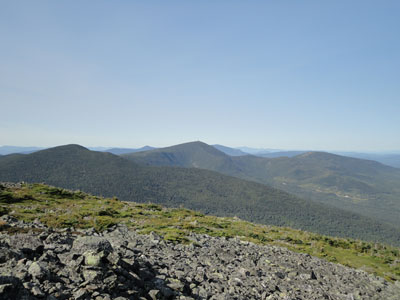 Spaulding and Sugarloaf as seen from Abraham - Click to enlarge