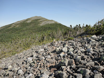 The Mt. Abraham Side Trail on the way to Mt. Abraham