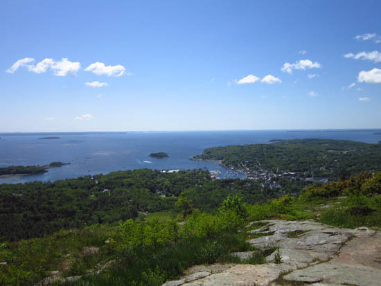 Looking at Camden from Mt. Battie - Click to enlarge