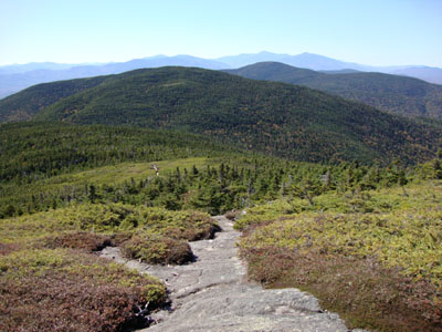 The Mahoosuc Trail between Goose Eye and Carlo