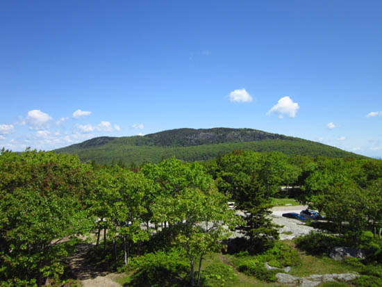 Mt. Megunticook as seen from Mt. Battie