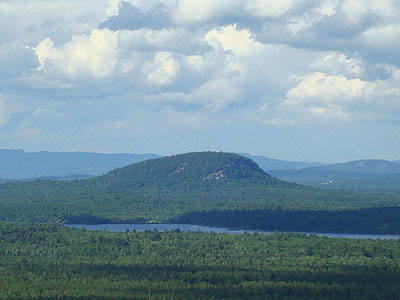 Mt. Tom as seen from Peary Mountain