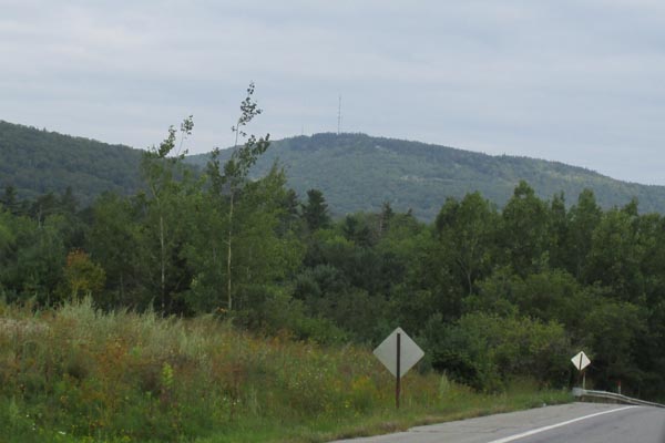 Mt. Waldo from the south