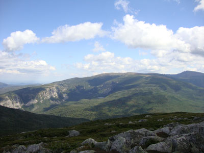 Looking at Mt. Katahdin from North Brother - Click to enlarge