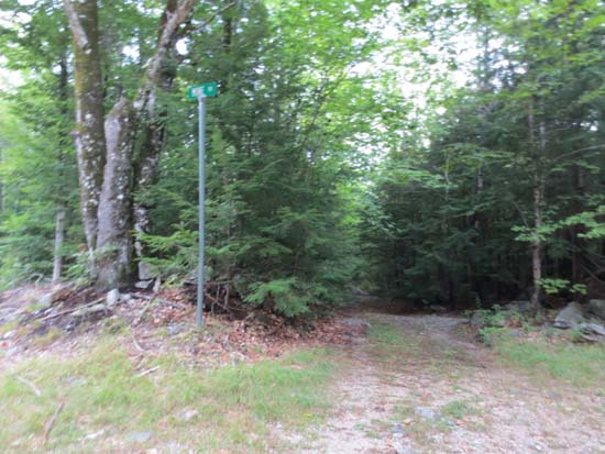 The start of the old road that connects with the Conant Trail