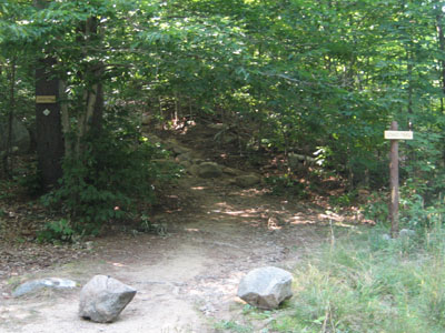 Ledges Trail trailhead