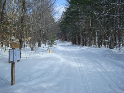 Fire Warden's Trail trailhead