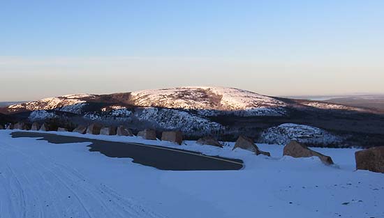 Sargent Mountain as seen from the Cadillac Mountain Auto Road