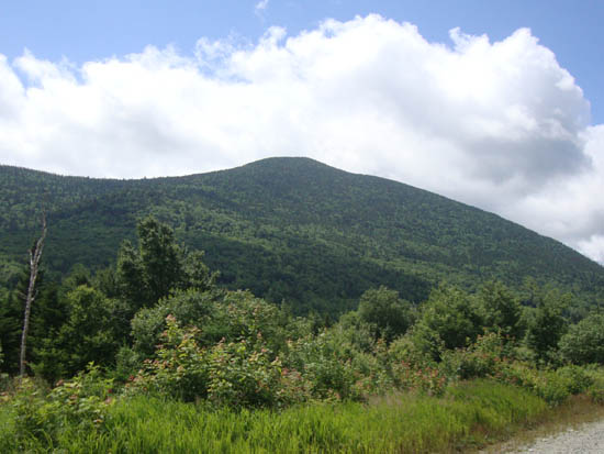 Cupsuptic Snow Mountain as seen from Wiggle Brook Road