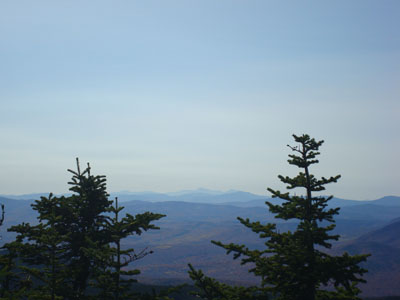 Looking at Mt. Washington from the Spaulding Mountain summit - Click to enlarge