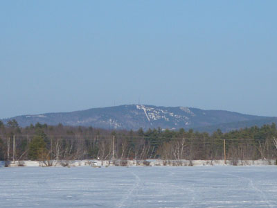 Streaked Mountain as seen from Pennesseewassee Lake