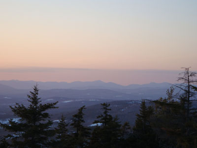 Looking at Old Speck from Streaked Mountain - Click to enlarge