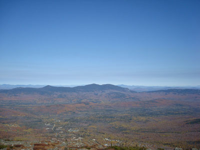 Looking at the Bigelows from the Sugarloaf Mountain summit - Click to enlarge