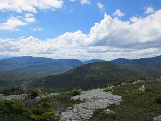 Looking at the Mahoosuc Range from Sunday River Whitecap - Click to enlarge
