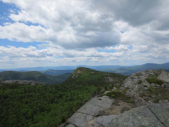 The West Peak of Tumbledown Mountain as seen from Tumbledown Mountain