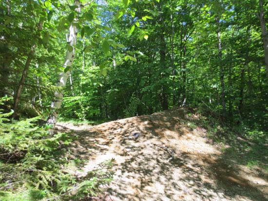 The Parker Ridge Trail trailhead at the end of Morgan Road