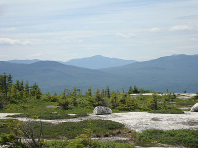 Old Speck Mountain as seen from Rumford Whitecap - Click to enlarge