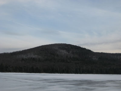 Adams Mountain as seen from Pelham Lake