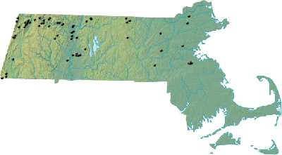 Mountains In Massachusetts Map
