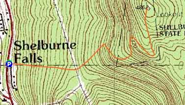 Topographic map of Massaemett Mountain