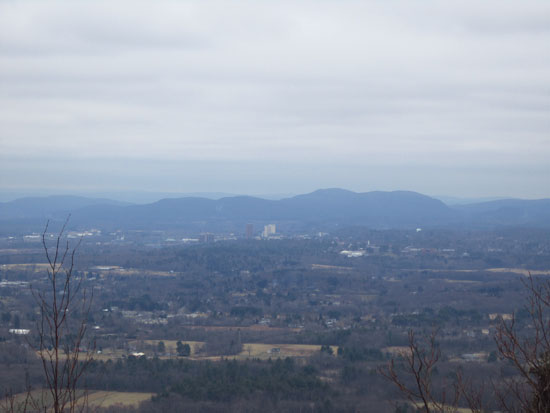 Looking north at UMass and Mt. Toby - Click to enlarge