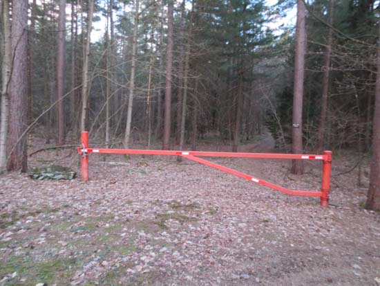 One of the Tower Road gates