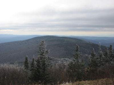 Saddle Ball Mountain as seen from Mt. Greylock