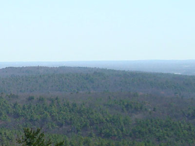 Tucker Hill as seen from Great Blue Hill