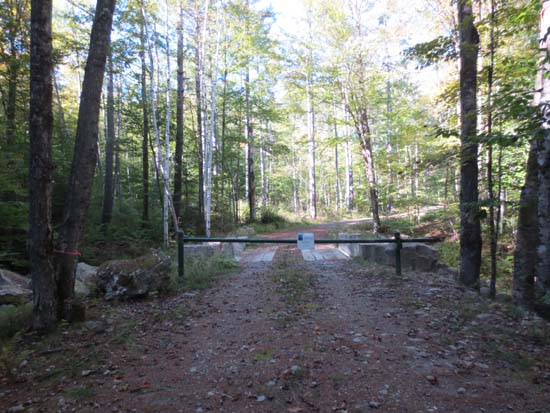 The John F. Woodhouse Trail trailhead off North Groton Road