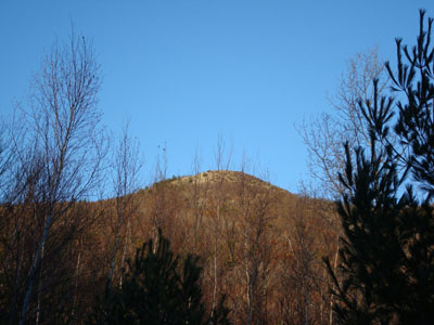 Bald Knob as seen from the Bald Knob Trail