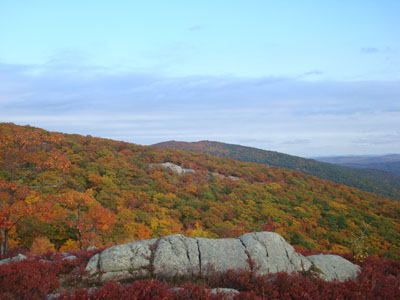 Looking at Big Ball Mountain from Bald Knob - Click to enlarge