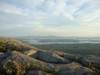 The Belknaps as seen from Bald Knob - Click to enlarge