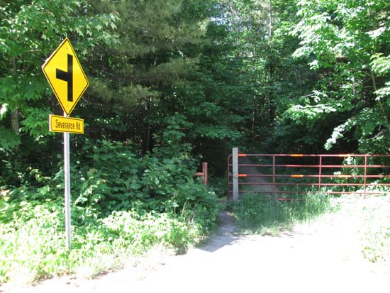 Shannon Brook Trail trailhead