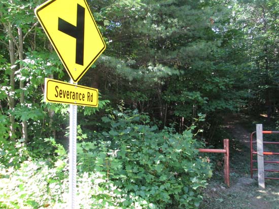 Shannon Brook Trail trailhead