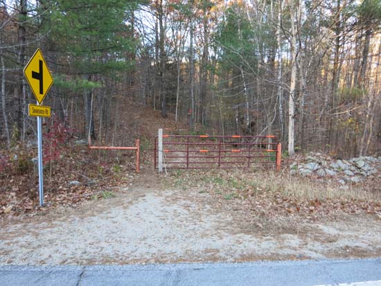 Shannon Brook Trail trailhead