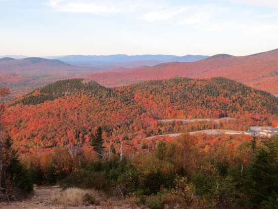 Bald Mountain (left) as seen from Mittersill