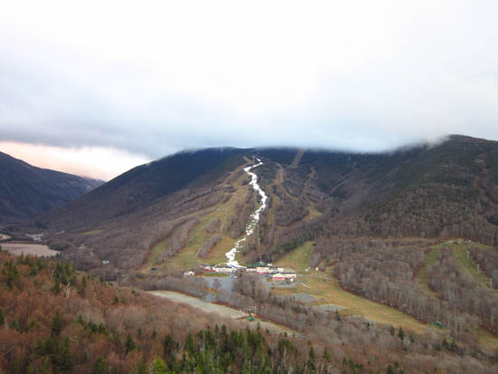 Looking at Cannon Mountain from Bald Mountain - Click to enlarge