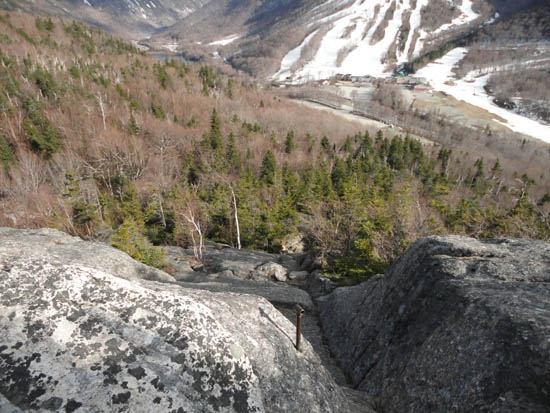 Looking down the spur trail to Bald Mountain