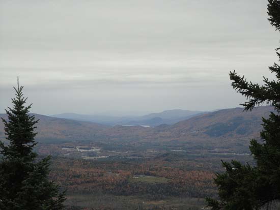 Looking southwest at Newfound Lake from near the summit of Bald Mountain - Click to enlarge