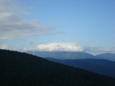 Looking southwest at Mt. Moosilauke from the summit of Bald Peak - Click to enlarge