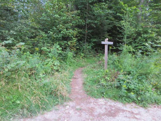 The Mt. Kinsman Trail trailhead