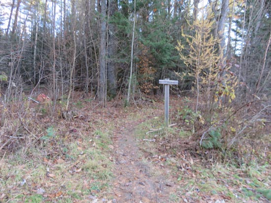 The Mt. Kinsman Trail trailhead
