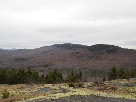 Looking at Cardigan from the Barber Mountain ledges - Click to enlarge