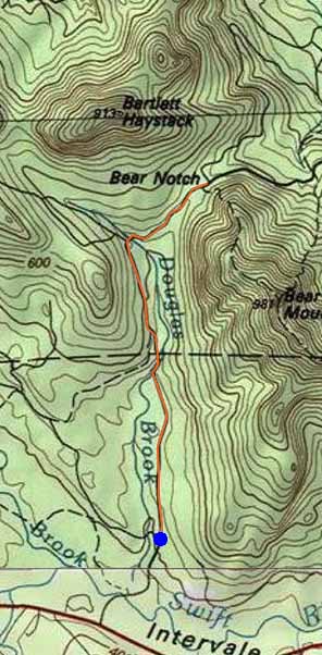 Topographic map of Bartlett Haystack, Bartlett Haystack - Northeast Peak