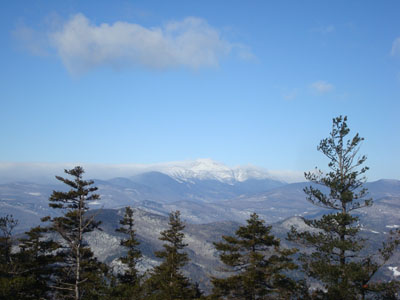 Looking at Mt. Washington from near the Bartlett Mountain summit - Click to enlarge