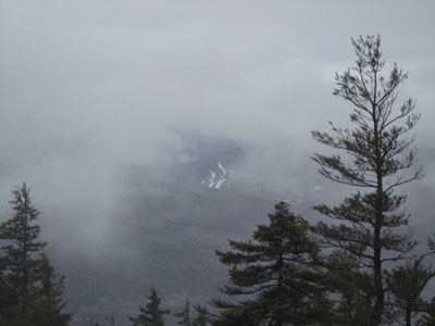 Black Mountain ski area as seen from the Bartlett Mountain ledges - Click to enlarge