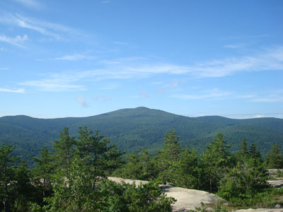 Looking at Mt. Shaw from the Bayle Mountain summit - Click to enlarge